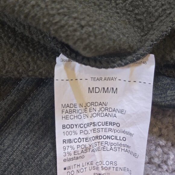 Under Armour‎ Coldgear 1/4 Zip Pullover Sweater Men's Medium Green Athletic - Picture 11 of 11